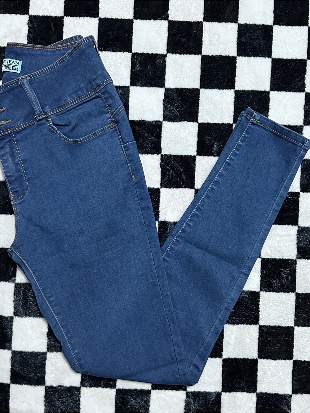 Wax Jean High-Rise Skinny Jeans - Blue